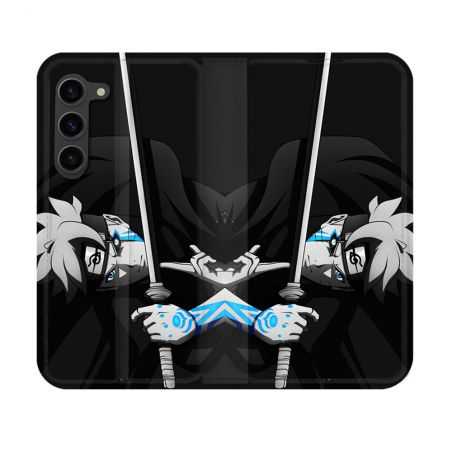 Housse Cuir Portefeuille Pour Samsung Galaxy S23 Manga Boruto Epée
