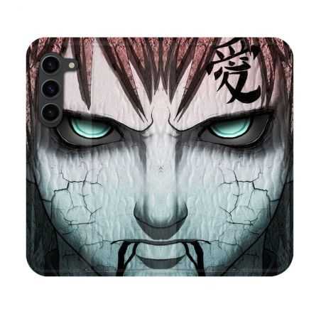 Housse Cuir Portefeuille Pour Samsung Galaxy S23 Manga Naruto Gaara
