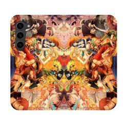 Housse Cuir Portefeuille Pour Samsung Galaxy S23 Manga One Piece Nakama
