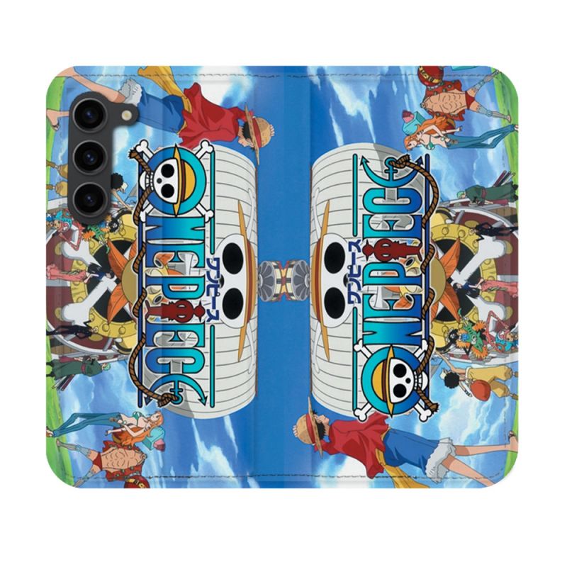 Housse Cuir Portefeuille Pour Samsung Galaxy S23 Manga One Piece Sunny
