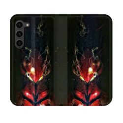 Housse Cuir Portefeuille Pour Samsung Galaxy S23 Manga Solo Leveling Igris