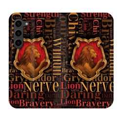 Housse Cuir Portefeuille Pour Samsung Galaxy S23 Plus Harry Potter Griffondor