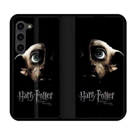 Housse Cuir Portefeuille Pour Samsung Galaxy S23 Plus Harry Potter Hollows Dobby