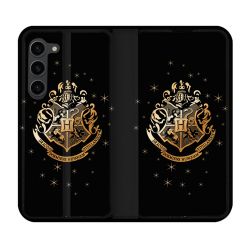 Housse Cuir Portefeuille Pour Samsung Galaxy S23 Plus Harry Potter Poudlard