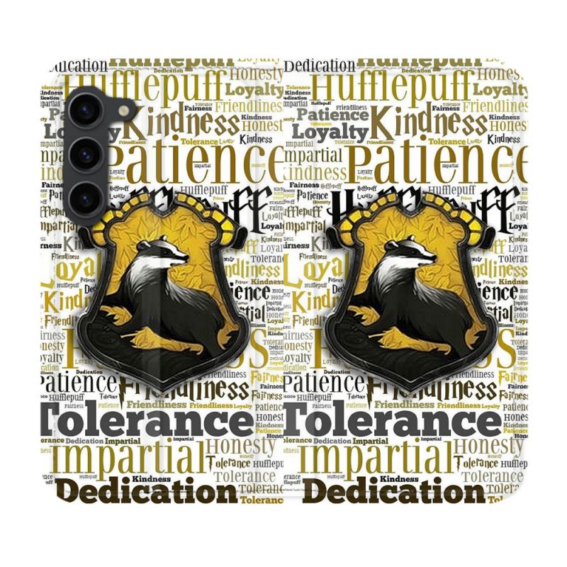 Housse Cuir Portefeuille Pour Samsung Galaxy S23 Plus Harry Potter Poursouffle
