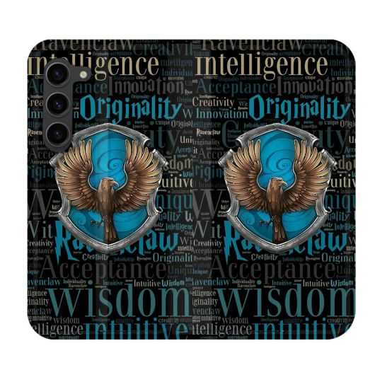 Housse Cuir Portefeuille Pour Samsung Galaxy S23 Plus Harry Potter Serdaigle
