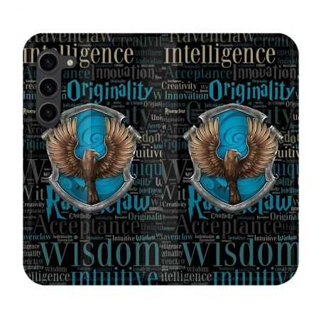 Housse Cuir Portefeuille Pour Samsung Galaxy S23 Plus Harry Potter Serdaigle