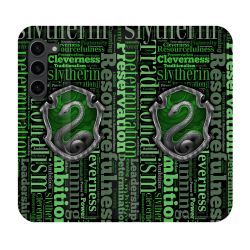 Housse Cuir Portefeuille Pour Samsung Galaxy S23 Plus Harry Potter Serpentar