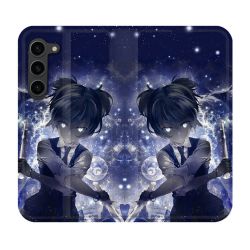 Housse Cuir Portefeuille Pour Samsung Galaxy S23 Plus Manga Assassination Classroom Nagisa