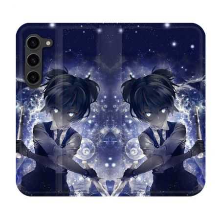 Housse Cuir Portefeuille Pour Samsung Galaxy S23 Plus Manga Assassination Classroom Nagisa