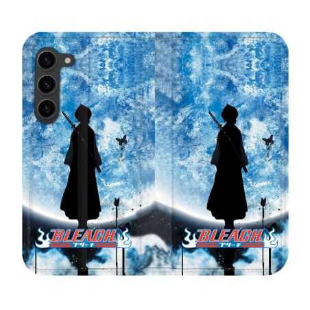Housse Cuir Portefeuille Pour Samsung Galaxy S23 Plus Manga Bleach Lune
