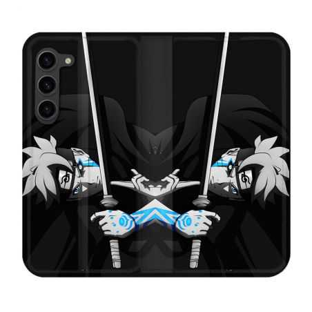Housse Cuir Portefeuille Pour Samsung Galaxy S23 Plus Manga Boruto Epée
