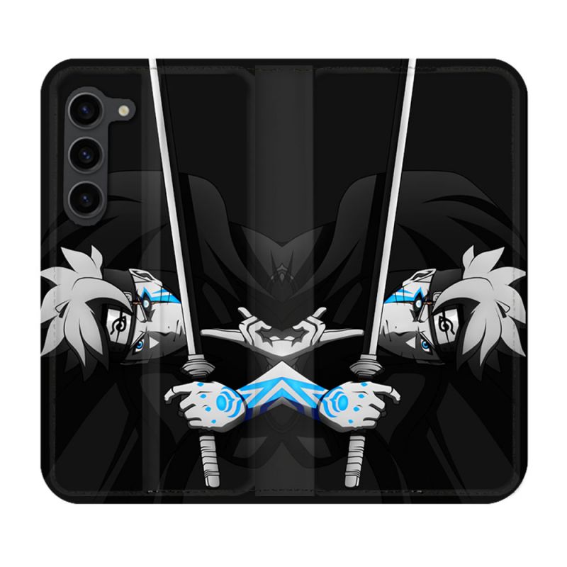 Housse Cuir Portefeuille Pour Samsung Galaxy S23 Plus Manga Boruto Epée