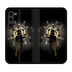 Housse Cuir Portefeuille Pour Samsung Galaxy S23 Plus Manga Naruto Sage