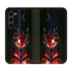 Housse Cuir Portefeuille Pour Samsung Galaxy S23 Plus Manga Solo Leveling Igris