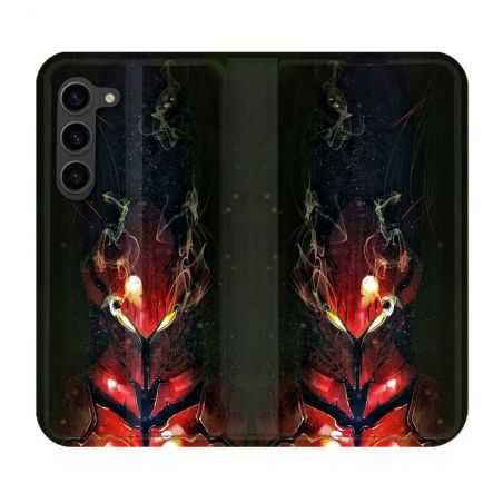 Housse Cuir Portefeuille Pour Samsung Galaxy S23 Plus Manga Solo Leveling Igris