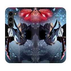 Housse Cuir Portefeuille Pour Samsung Galaxy S23 Plus Manga Solo Leveling Sung Epee