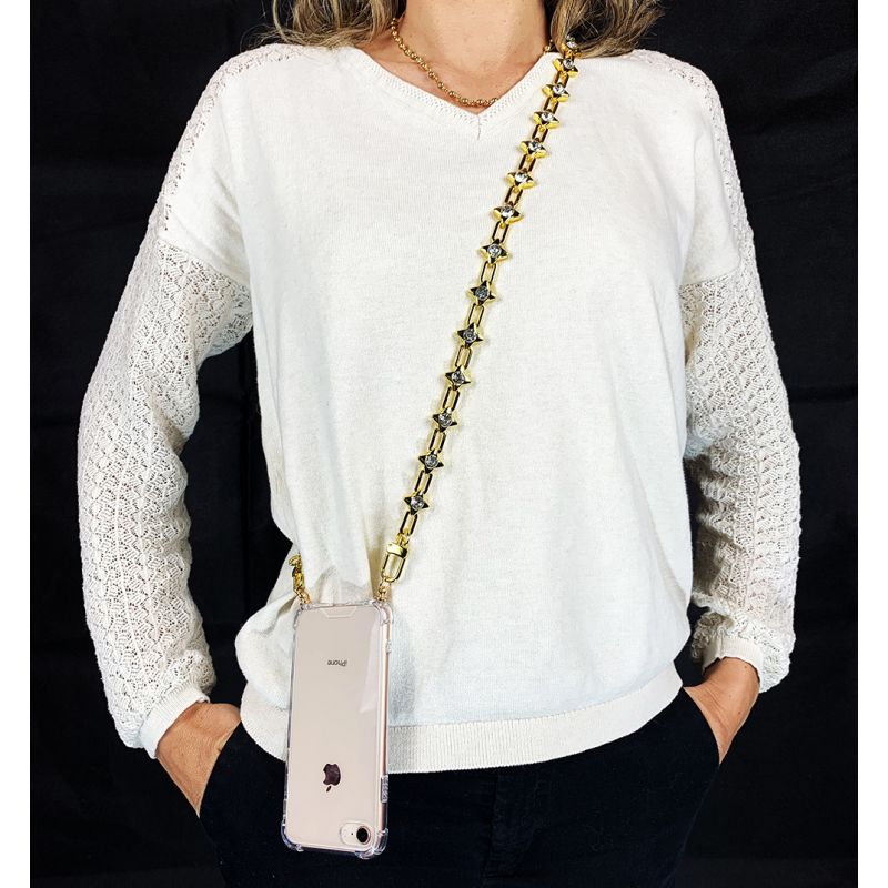 Lanière / Bandoulière / Cordon Bijou Diamant Or