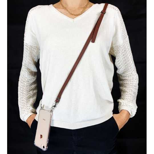 Lanière / Bandoulière / Cordon Cuir 2 Marron