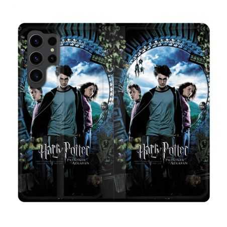Housse Cuir Portefeuille Pour Samsung Galaxy S23 Ultra Harry Potter Azkaban