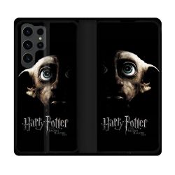 Housse Cuir Portefeuille Pour Samsung Galaxy S23 Ultra Harry Potter Hollows Dobby