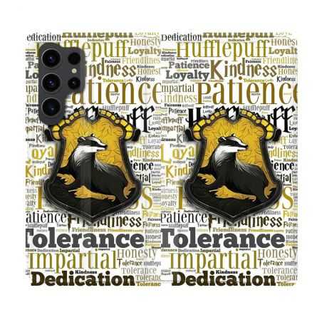 Housse Cuir Portefeuille Pour Samsung Galaxy S23 Ultra Harry Potter Poursouffle
