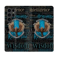 Housse Cuir Portefeuille Pour Samsung Galaxy S23 Ultra Harry Potter Serdaigle