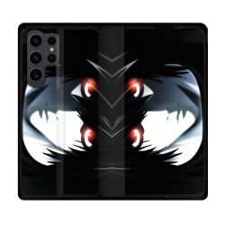 Housse Cuir Portefeuille Pour Samsung Galaxy S23 Ultra Manga Death Note L
