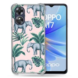 Coque Renforcée Pour Oppo A17 Animal Elephant Pattern