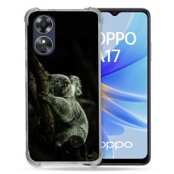 Coque Renforcée Pour Oppo A17 Animal Koala Noir