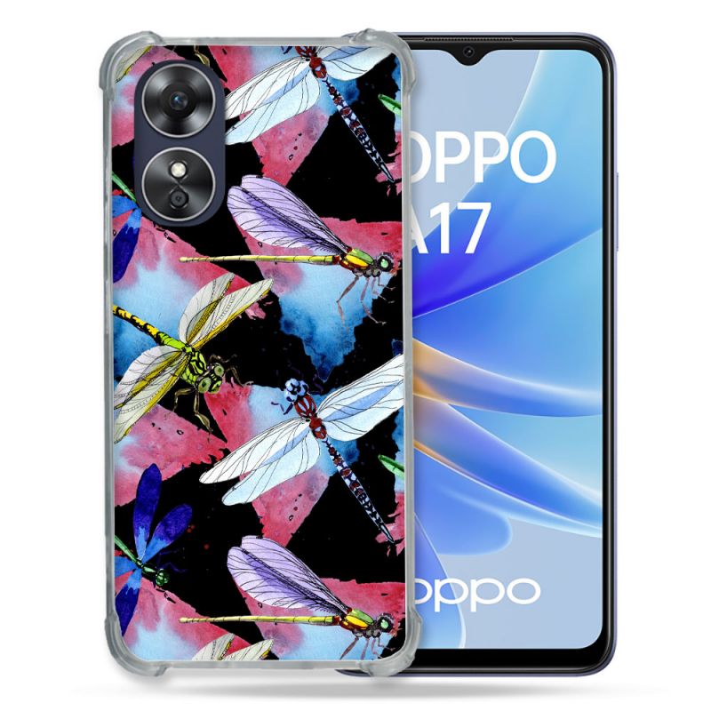 Coque Renforcée Pour Oppo A17 Animal Libellule