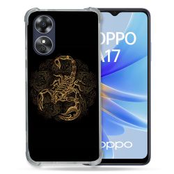 Coque Renforcée Pour Oppo A17 Animal Scorpion Fresque