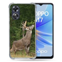 Coque Renforcée Pour Oppo A17 Chasse Cerf