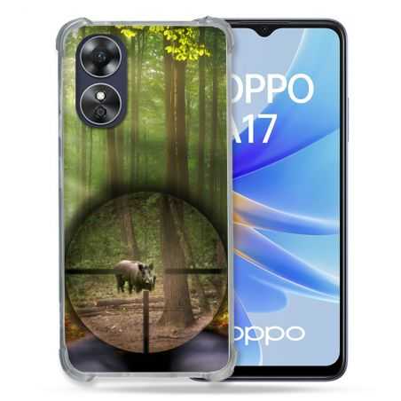 Coque Renforcée Pour Oppo A17 Chasse Sanglier Viseur