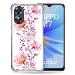 Coque Renforcée Pour Oppo A17 Fleur Eclosion
