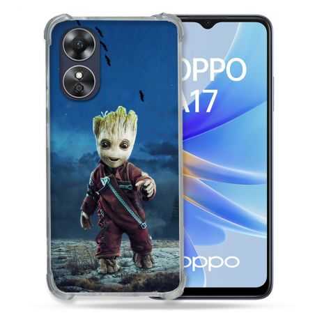 Coque Renforcée Pour Oppo A17 Groot Bleu