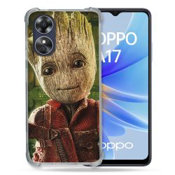 Coque Renforcée Pour Oppo A17 Groot Vert