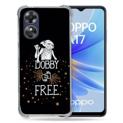 Coque Renforcée Pour Oppo A17 Harry Potter Dobby Free Noir