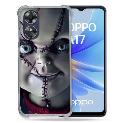 Coque Renforcée Pour Oppo A17 Horreur Chucky Cicatrice