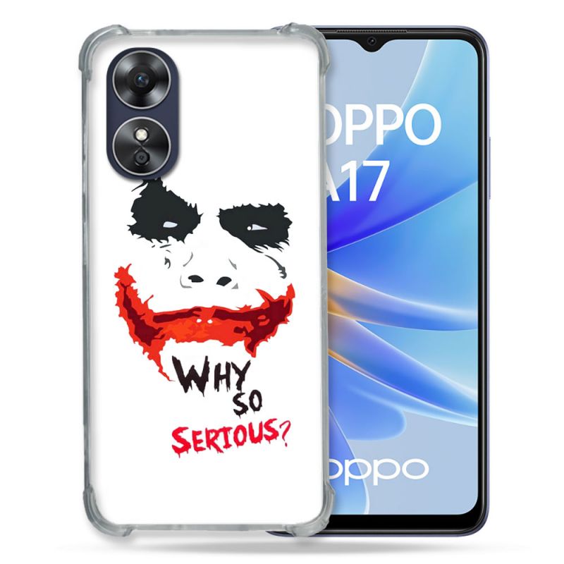 Coque Renforcée Pour Oppo A17 Joker Blanc