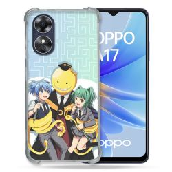 Coque Renforcée Pour Oppo A17 Manga Assassination Classroom Kuro Trio