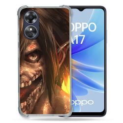 Coque Renforcée Pour Oppo A17 Manga Attaque Titans Eren Titan