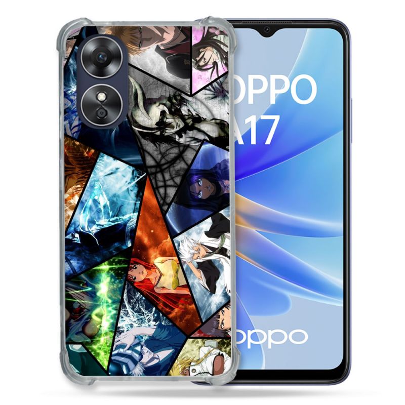 Coque Renforcée Pour Oppo A17 Manga Bleach Pele Mele