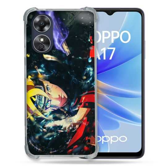 Coque Renforcée Pour Oppo A17 Manga Boruto Eclair