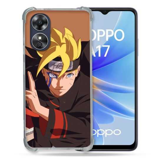 Coque Renforcée Pour Oppo A17 Manga Boruto Signe