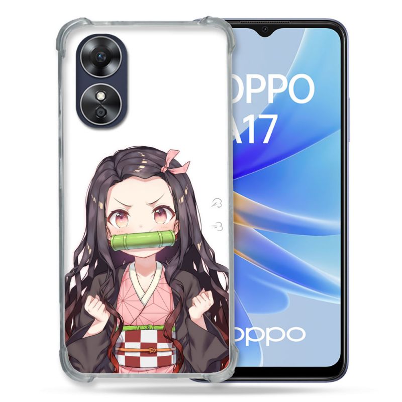 Coque Renforcée Pour Oppo A17 Manga Demon Slayer Nezuko