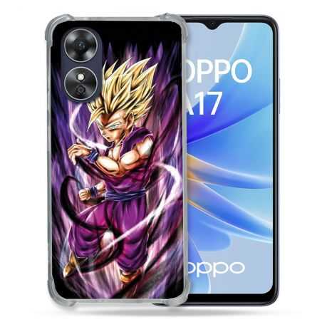 Coque Renforcée Pour Oppo A17 Manga Dragon Ball Sangohan Violet