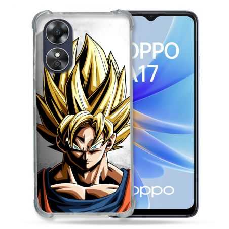 Coque Renforcée Pour Oppo A17 Manga Dragon Ball Sangoku Portrait