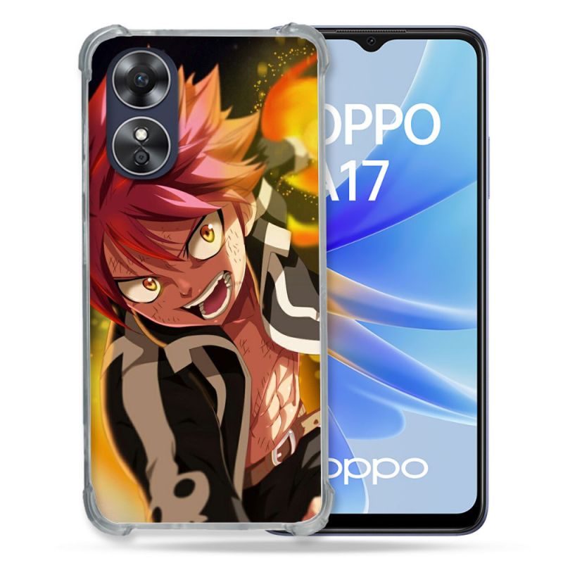 Coque Renforcée Pour Oppo A17 Manga Fairy Tail Natsu