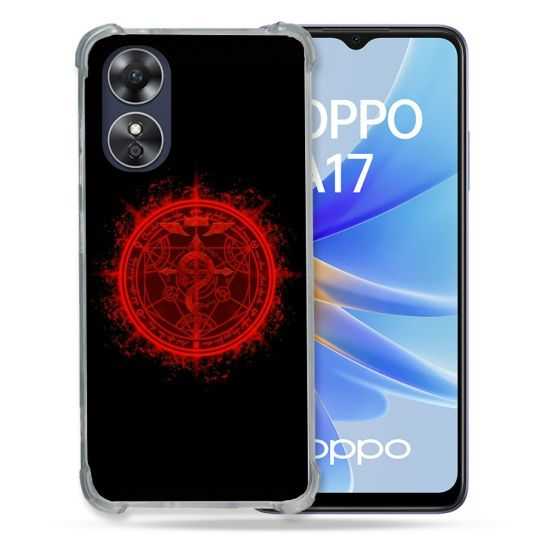 Coque Renforcée Pour Oppo A17 Manga Fullmetal Alchemist Logo